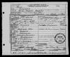 James Hobart Robbins' Death Certificate